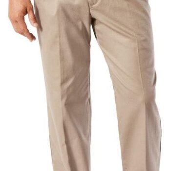 Men's Classic Fit  Pants - Pleated (Standard and Big & Tall)