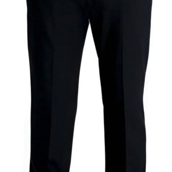 Men's Wrinkle-Free Classic Fit Stretch Dress Pants - 4-Way Stretch Drape-Finish No-Iron Office Pants for Formal & Casual