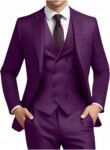 Suit for Men Wedding Slim Fit 3 Piece Set Blazer Jacket Vest Pants Tuxedo Suits for Groomsmen Business Prom Party Sport Coat